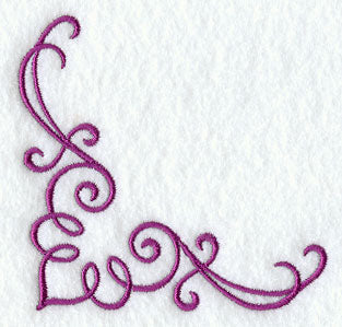 Simple Swirls Corner 2