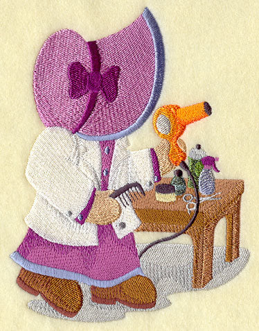 Hair Stylist Sunbonnet Sue