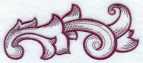 Baroque Flourish Border