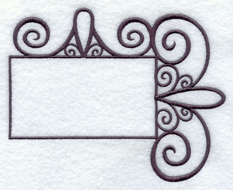 Wrought Iron Label
