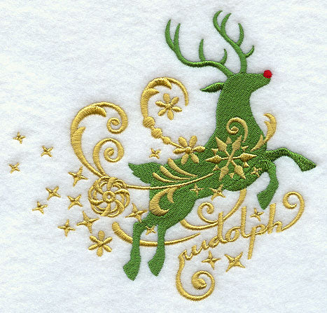 Rudolph in Filigree (Facing Right)
