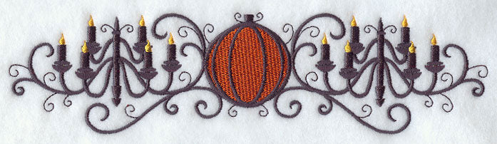 Pumpkin and Candelabras