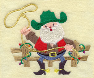 Cowboy Santa Claus