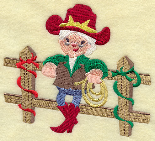 Cowgirl Mrs. Claus