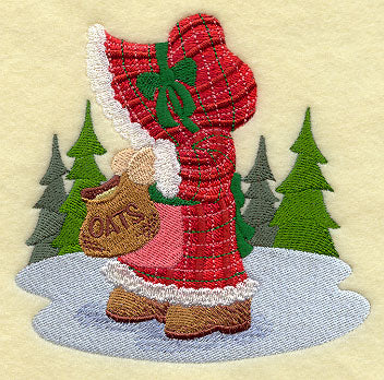 Classic Christmas Sunbonnet Sue (Right)