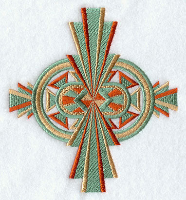 Soleil Art Deco Cross
