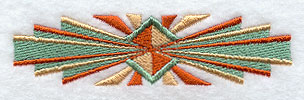Soleil Art Deco Border