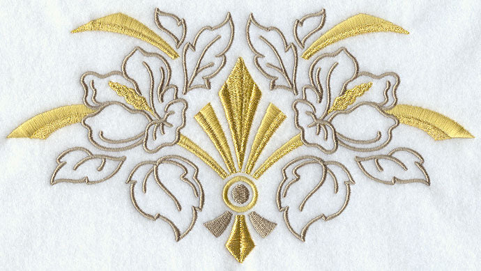 Art Deco Floral Burst