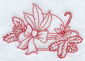 Christmas Hat (Redwork)