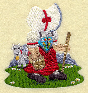 Sunbonnet Sue in Switzerland