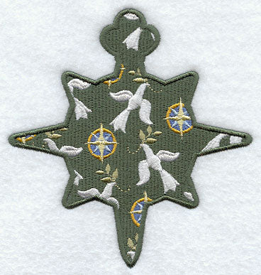 Wrapped Up In Christmas Peace Ornament