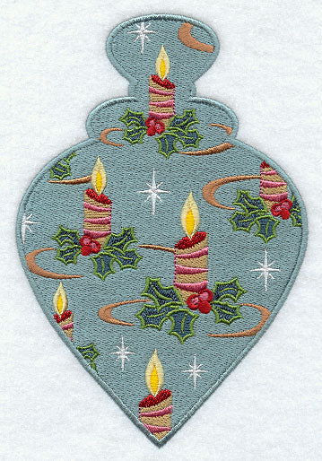 Wrapped Up In Holiday Glow Ornament