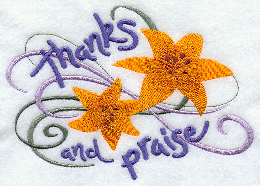 Thanks and Praise Lilies