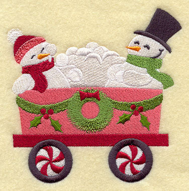 Snowman Train - Snowball Car