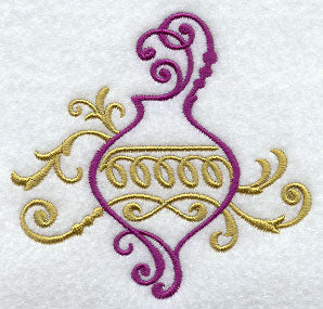 Fa La La Filigree Ornament 2