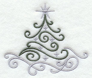 Fa La La Filigree Christmas Tree 2