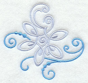 Fa La La Filigree Snowflake 1