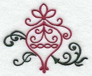 Fa La La Filigree Ornament 6