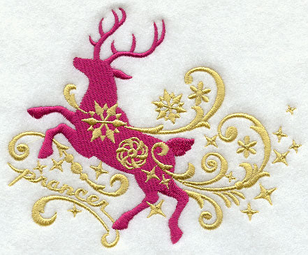Prancer in Filigree (Facing Left)