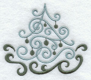 Fa La La Filigree Christmas Tree 3