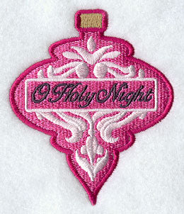 O Holy Night Damask Ornament