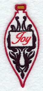 Joy Damask Ornament