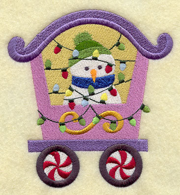 Snowman Train - Lights Car