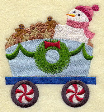 Snowman Train - Cookies Car