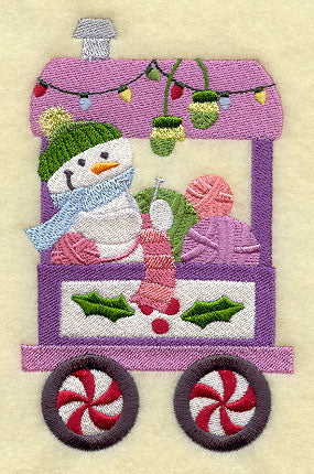 Snowman Train - Mittens Car