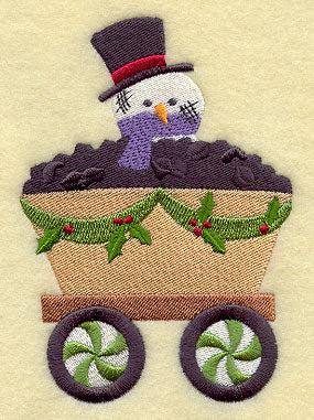 Snowman Train - Coal Car
