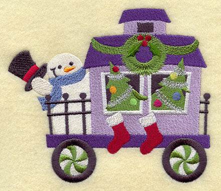 Snowman Train - Caboose