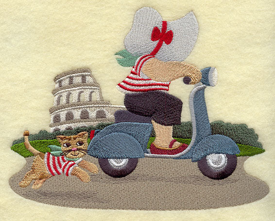 Sunbonnet Sue in Italy