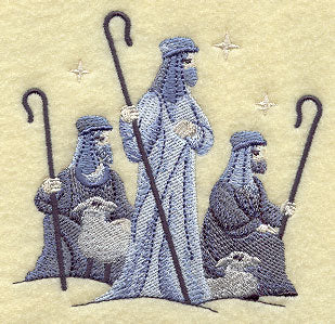 Silent Night Nativity - Shepherds