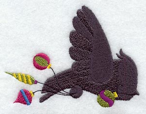 Christmas Owl Silhouette