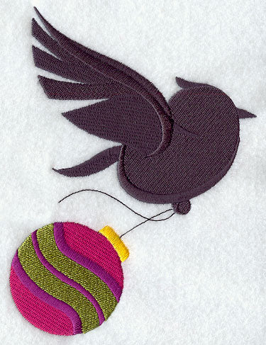 Christmas Bird Silhouette