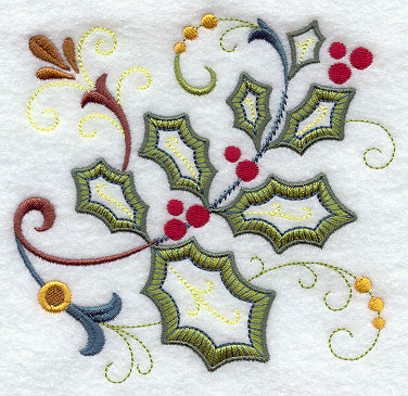 Vintage Jacobean Holly 2