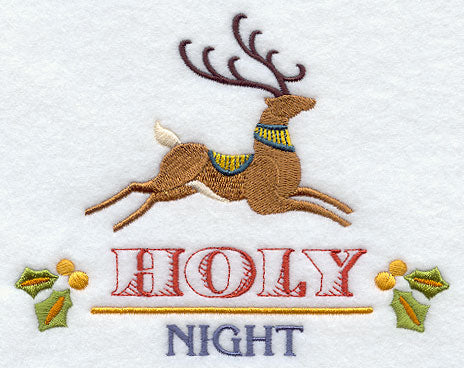 Reindeer Holy Night