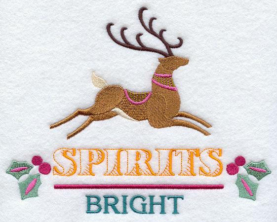 Reindeer Spirits Bright