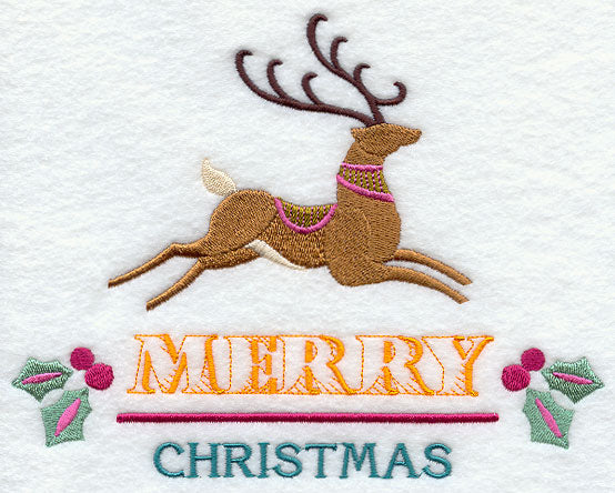 Reindeer Merry Christmas
