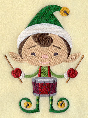 Elf Edwin with Drum