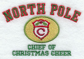 North Pole Chief of Christmas Cheer