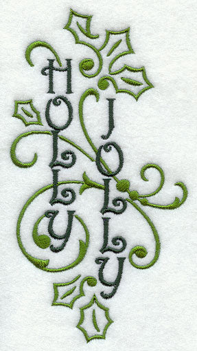 Fa La La Filigree Holly Jolly