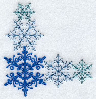 Snowflake Symmetry Corner