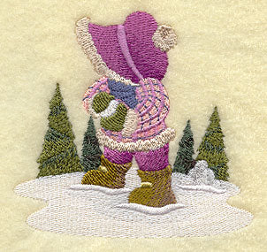 Sunbonnet Sue's Snowball Fight