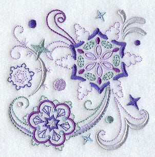 Vintage Jacobean Snowflake 4