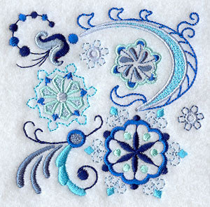 Vintage Jacobean Snowflake 5