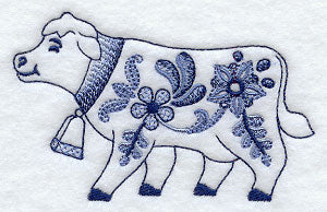 Delft Blue Cow