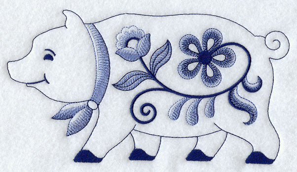 Delft Blue Pig