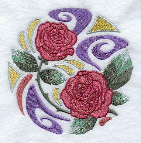 Arts and Crafts Roses Circle