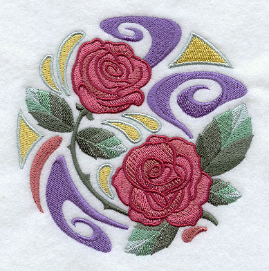 Arts and Crafts Roses Circle